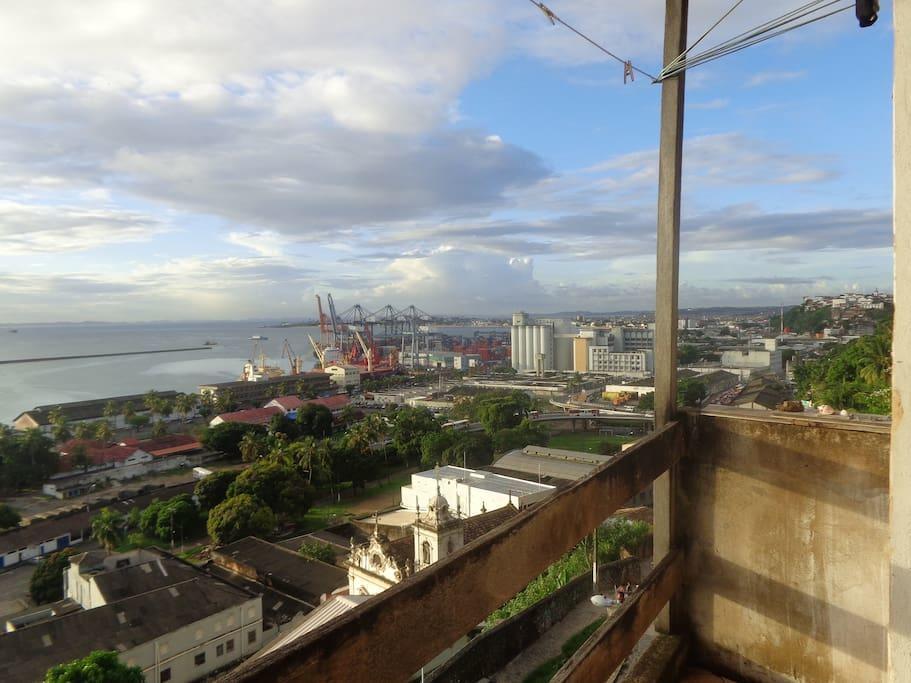 Apartamento Santo Antonio Vista Da Bahia Salvador Rum bild